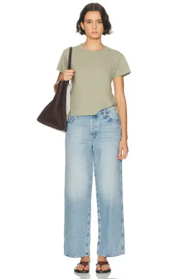 Mother The Delinquent Button Nerdy Jeans | Thumbnail 5 Mother The Delinquent Button Nerdy Jeans | Thumbnail 5