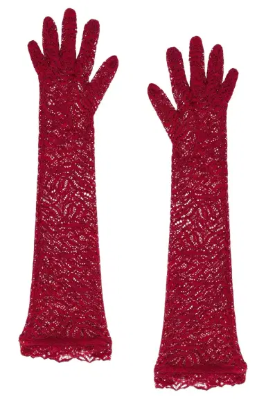 Beaufille Stretch Lace Elbow Gloves | Thumbnail 1 Beaufille Stretch Lace Elbow Gloves | Thumbnail 1