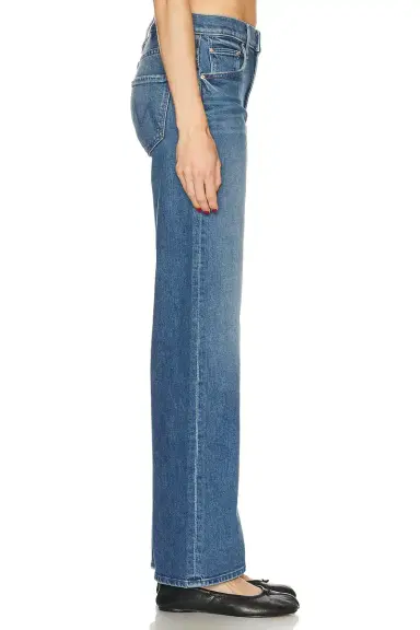 Mother The Mid Rise Lasso Sneak Jeans | Thumbnail 3 Mother The Mid Rise Lasso Sneak Jeans | Thumbnail 3