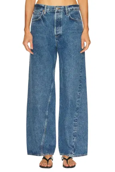 AGOLDE Twist Low Slung Baggy Jeans | Thumbnail 1 AGOLDE Twist Low Slung Baggy Jeans | Thumbnail 1