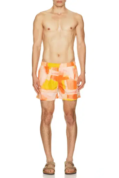 AUTO-REPLY 4 Printed Sebastian Swim Trunk | Thumbnail 3 AUTO-REPLY 4 Printed Sebastian Swim Trunk | Thumbnail 3