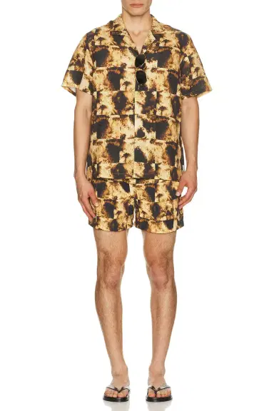 AUTO-REPLY 4 Printed Sebastian Swim Trunk | Thumbnail 3 AUTO-REPLY 4 Printed Sebastian Swim Trunk | Thumbnail 3