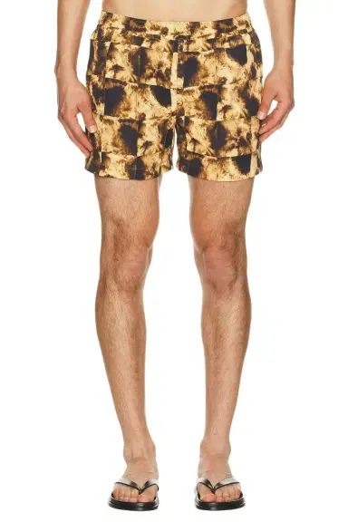 AUTO-REPLY 4 Printed Sebastian Swim Trunk | Thumbnail 1 AUTO-REPLY 4 Printed Sebastian Swim Trunk | Thumbnail 1