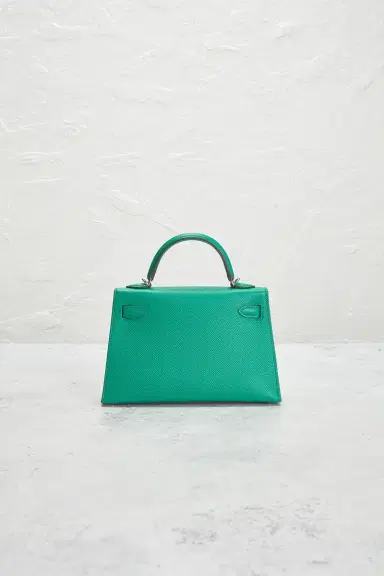HERMÈS Hermes Epsom Kelly 20 Handbag | Thumbnail 3 HERMÈS Hermes Epsom Kelly 20 Handbag | Thumbnail 3