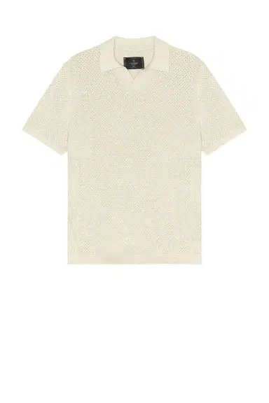 REIGNING CHAMP Cotton Linen Victor Polo | Thumbnail 4 REIGNING CHAMP Cotton Linen Victor Polo | Thumbnail 4
