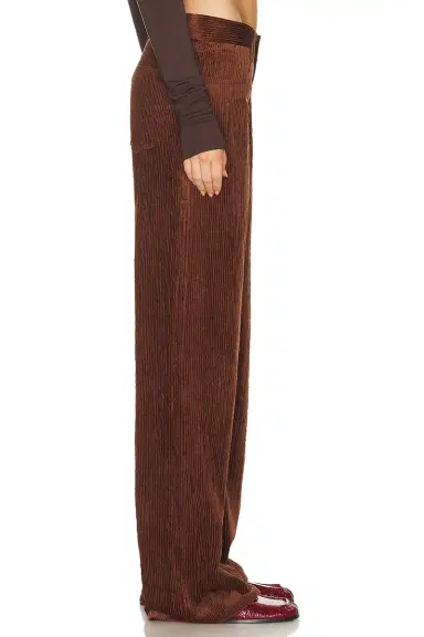 Magda Butrym Wide Leg Trouser | Thumbnail 3 Magda Butrym Wide Leg Trouser | Thumbnail 3