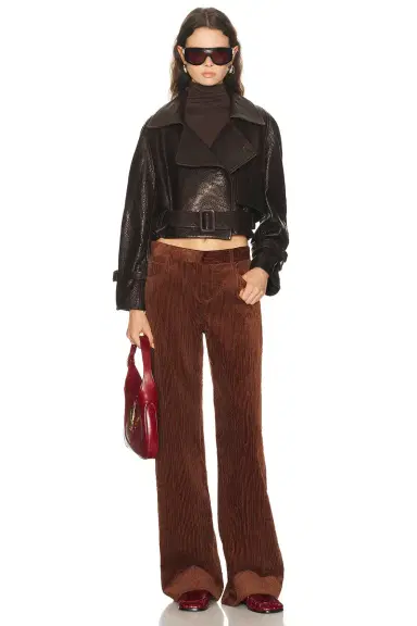 Magda Butrym Wide Leg Trouser | Thumbnail 5 Magda Butrym Wide Leg Trouser | Thumbnail 5