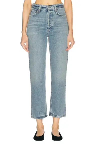 AGOLDE 90's Pinch Waist Crop Jeans | Thumbnail 1 AGOLDE 90's Pinch Waist Crop Jeans | Thumbnail 1