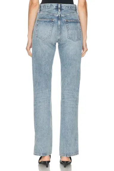 Frame Vertical Straight Leg Jeans | Thumbnail 4 Frame Vertical Straight Leg Jeans | Thumbnail 4