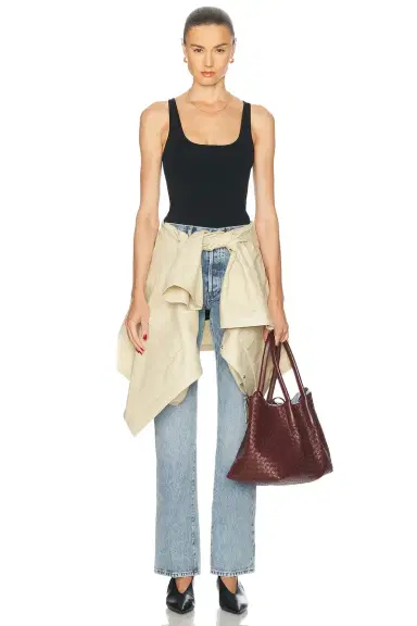 Frame Vertical Straight Leg Jeans | Thumbnail 5 Frame Vertical Straight Leg Jeans | Thumbnail 5