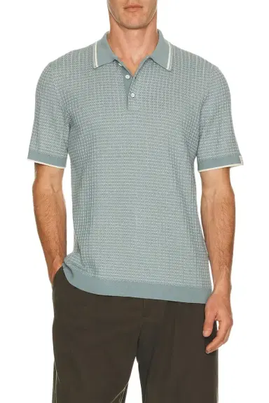 rag & bone Harvey Rib Polo | Thumbnail 1 rag & bone Harvey Rib Polo | Thumbnail 1