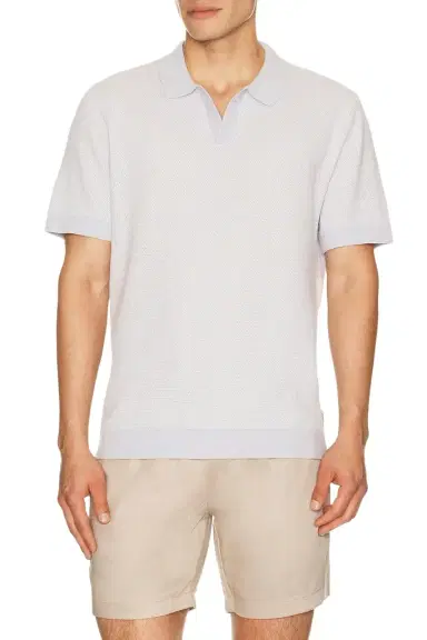 Onia Textured Johnny Polo | Thumbnail 1 Onia Textured Johnny Polo | Thumbnail 1