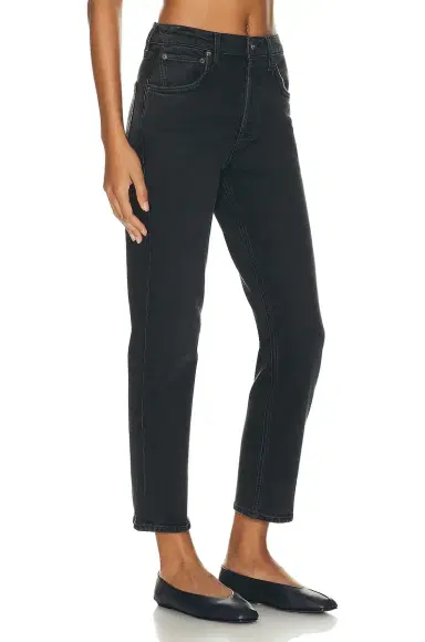 AGOLDE Riley High Rise Straight Crop Jeans | Thumbnail 2 AGOLDE Riley High Rise Straight Crop Jeans | Thumbnail 2