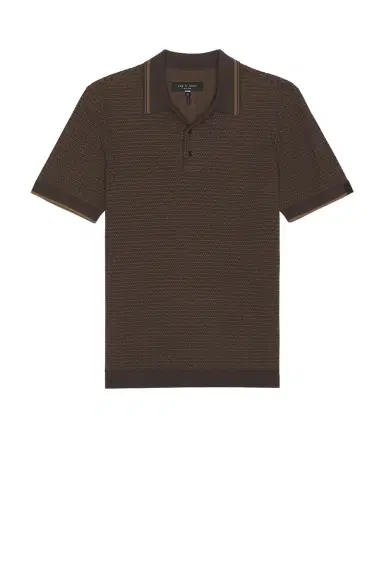 rag & bone Harvey Rib Polo Shirt | Thumbnail 4 rag & bone Harvey Rib Polo Shirt | Thumbnail 4