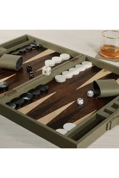 The Favorites Geneva Backgammon Set | Thumbnail 6 The Favorites Geneva Backgammon Set | Thumbnail 6
