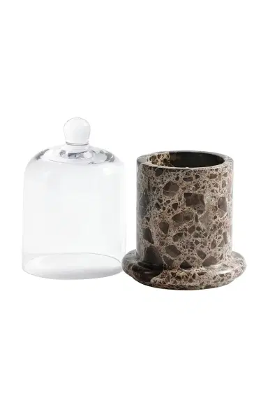 The Favorites Marbella Scented Candle Jar With Cloche | Thumbnail 2 The Favorites Marbella Scented Candle Jar With Cloche | Thumbnail 2