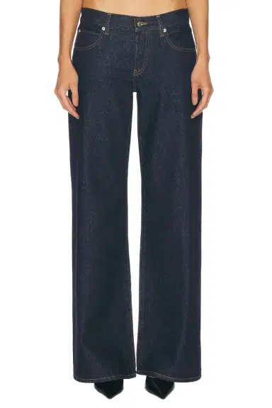Frame x Alexandra Leclerc The Leo Low Rise Baggy Jean | Thumbnail 1 Frame x Alexandra Leclerc The Leo Low Rise Baggy Jean | Thumbnail 1