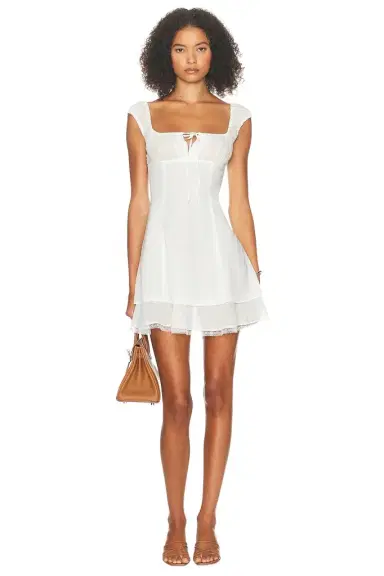 Helsa Voile Faire Mini Dress | Thumbnail 1 Helsa Voile Faire Mini Dress | Thumbnail 1