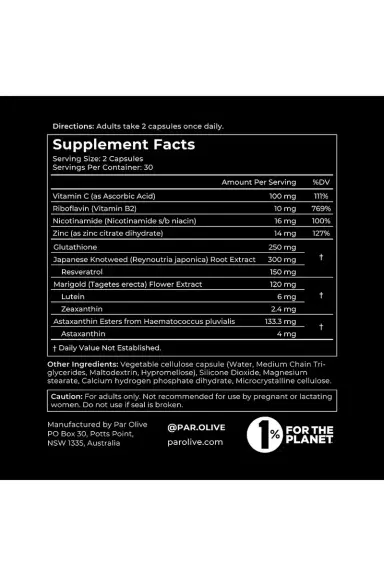 Par Olive Advanced Skin Multivitamin | Thumbnail 3 Par Olive Advanced Skin Multivitamin | Thumbnail 3