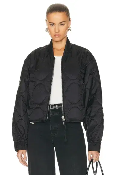 AGOLDE x Shoreditch Ski Club Iona Quilted Jacket | Thumbnail 1 AGOLDE x Shoreditch Ski Club Iona Quilted Jacket | Thumbnail 1