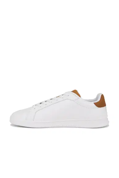 Polo Ralph Lauren Heritage Court II Leather Low Top Sneaker | Thumbnail 5 Polo Ralph Lauren Heritage Court II Leather Low Top Sneaker | Thumbnail 5