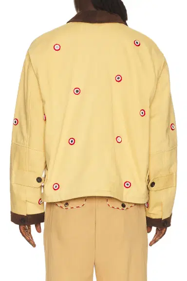 Found Hand Embroidered Paisley Motif Work Jacket | Thumbnail 2 Found Hand Embroidered Paisley Motif Work Jacket | Thumbnail 2