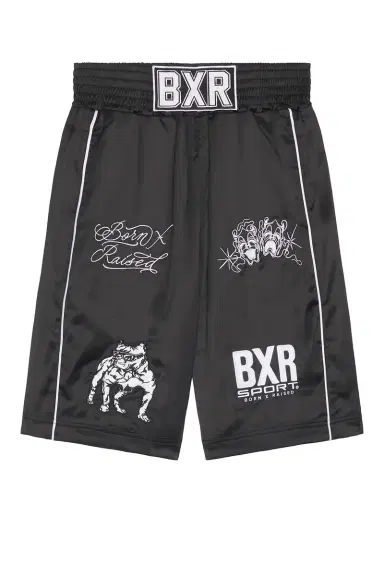 Born x Raised Satin Boxing Trunks | Thumbnail 5 Born x Raised Satin Boxing Trunks | Thumbnail 5