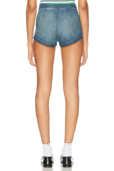 Helsa Denim Micro Short | Thumbnail 4 Helsa Denim Micro Short | Thumbnail 4