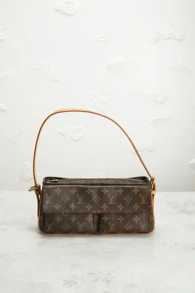 Louis Vuitton Louis Vuitton Brown Monogram Viva Cite MM Shoulder Bag | Thumbnail 2 Louis Vuitton Louis Vuitton Brown Monogram Viva Cite MM Shoulder Bag | Thumbnail 2