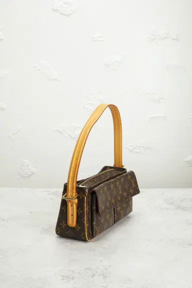 Louis Vuitton Louis Vuitton Brown Monogram Viva Cite MM Shoulder Bag | Thumbnail 4 Louis Vuitton Louis Vuitton Brown Monogram Viva Cite MM Shoulder Bag | Thumbnail 4