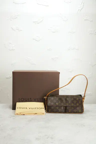 Louis Vuitton Louis Vuitton Brown Monogram Viva Cite MM Shoulder Bag | Thumbnail 9 Louis Vuitton Louis Vuitton Brown Monogram Viva Cite MM Shoulder Bag | Thumbnail 9