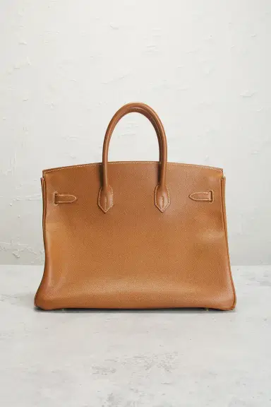 HERMÈS Hermes Courchevel Birkin 35 Handbag | Thumbnail 3 HERMÈS Hermes Courchevel Birkin 35 Handbag | Thumbnail 3