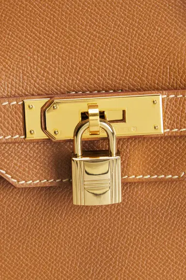 HERMÈS Hermes Courchevel Birkin 35 Handbag | Thumbnail 6 HERMÈS Hermes Courchevel Birkin 35 Handbag | Thumbnail 6