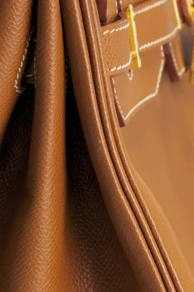 HERMÈS Hermes Courchevel Birkin 35 Handbag | Thumbnail 7 HERMÈS Hermes Courchevel Birkin 35 Handbag | Thumbnail 7
