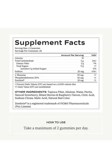 Sakara Serene State Stress Release Gummy | Thumbnail 6 Sakara Serene State Stress Release Gummy | Thumbnail 6
