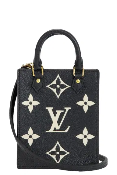 Louis Vuitton Louis Vuitton Empreinte Monogram Giant Petit Sac Plat Tote Bag | Thumbnail 1 Louis Vuitton Louis Vuitton Empreinte Monogram Giant Petit Sac Plat Tote Bag | Thumbnail 1