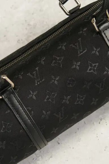 Louis Vuitton Louis Vuitton Satin Little Papillon Handbag | Thumbnail 6 Louis Vuitton Louis Vuitton Satin Little Papillon Handbag | Thumbnail 6