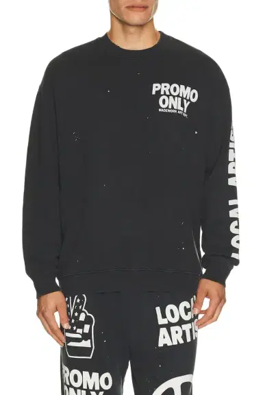 Madeworn Promo Classic Crew Sweatshirt | Thumbnail 1 Madeworn Promo Classic Crew Sweatshirt | Thumbnail 1