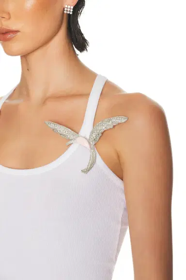 David Koma Hummingbird Brooch | Thumbnail 2 David Koma Hummingbird Brooch | Thumbnail 2