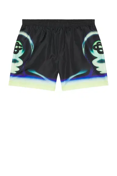 Casablanca Sporchid Black Printed Swim Shorts | Thumbnail 5 Casablanca Sporchid Black Printed Swim Shorts | Thumbnail 5