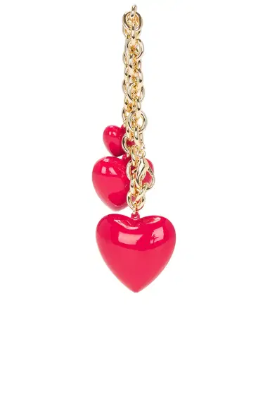 Roxanne Assoulin Happy Heart Bag Charm | Thumbnail 2 Roxanne Assoulin Happy Heart Bag Charm | Thumbnail 2