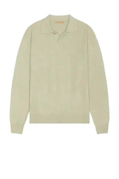 LE 17 SEPTEMBRE Brushed Cashmere Blend Polo Sweater | Thumbnail 4 LE 17 SEPTEMBRE Brushed Cashmere Blend Polo Sweater | Thumbnail 4
