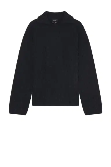 A.P.C. Pull Long Sleeve Polo | Thumbnail 4 A.P.C. Pull Long Sleeve Polo | Thumbnail 4