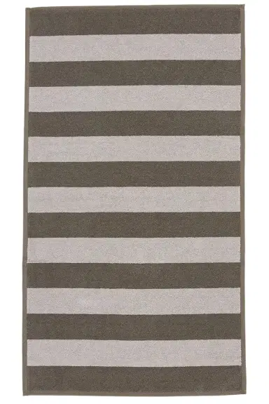HAWKINS NEW YORK Simple Striped Terry Towel Bath Sheet | Thumbnail 1 HAWKINS NEW YORK Simple Striped Terry Towel Bath Sheet | Thumbnail 1