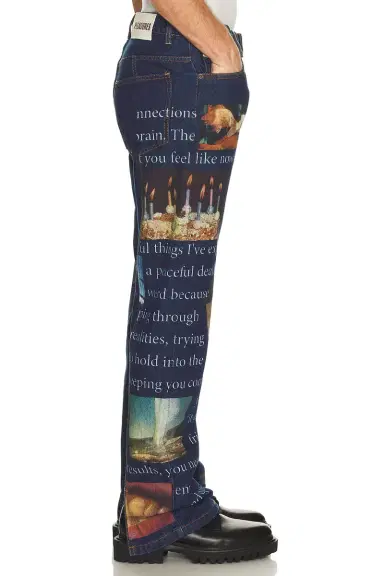 Pleasures Connection Straight Leg Jeans | Thumbnail 2 Pleasures Connection Straight Leg Jeans | Thumbnail 2