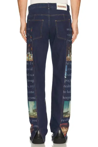 Pleasures Connection Straight Leg Jeans | Thumbnail 4 Pleasures Connection Straight Leg Jeans | Thumbnail 4