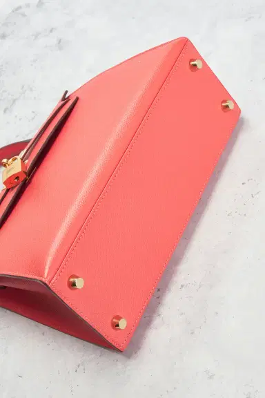 HERMÈS Hermes Epsom Kelly 25 Sellier Handbag | Thumbnail 8 HERMÈS Hermes Epsom Kelly 25 Sellier Handbag | Thumbnail 8