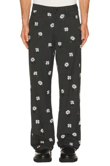 Honor The Gift Flowers Beaded Pant | Thumbnail 1 Honor The Gift Flowers Beaded Pant | Thumbnail 1