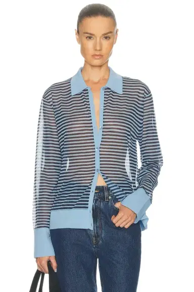 Frame The Collared Cardi | Thumbnail 1 Frame The Collared Cardi | Thumbnail 1