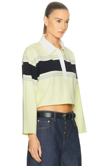 RE/DONE Cut Off Rugby Polo Top | Thumbnail 2 RE/DONE Cut Off Rugby Polo Top | Thumbnail 2